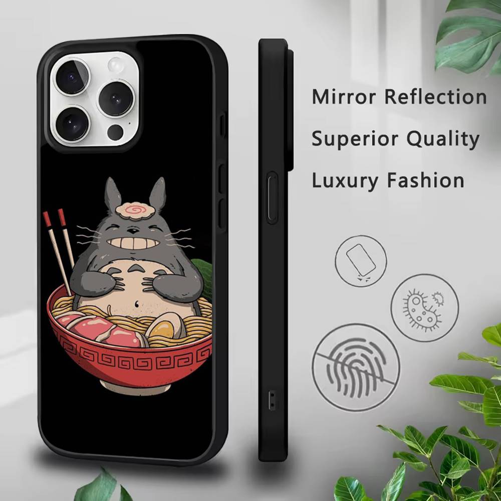 CUTE T-TotoroS-ES Anime Phone Case For IPhone 17,16,15,Pro,Max,Air,14,Plus,13,12,11 Magesafe Wireless Charge Cover