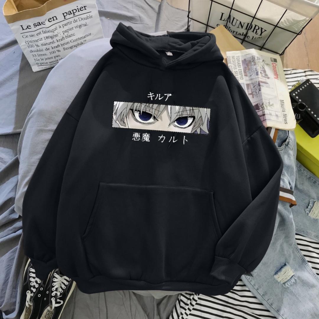 

Hunter X Hunter Men s Hoodie - Killua Zoldyck Hisoka Anime Pullover Sweatshirt Streetwear Homewear Comfortable Men s Hoodie moto 3XL