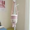 Milk Tea Cup Bag Plush Cute Smiling Face Crossbody Bag Zipper Closure Crossbody Purse Novelty Shoulder Bag for Girls