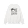 Unisex Oversized Cotton Crewneck Sweatshirt With Letter Dice Print Fall Youth Streetwear