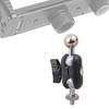 2Pcs 17.4mm Ball Head Connectors 1/4" 20 UNCs Thread for 360 Degree Rotation Camera Mounts For Smartphones and Tripods