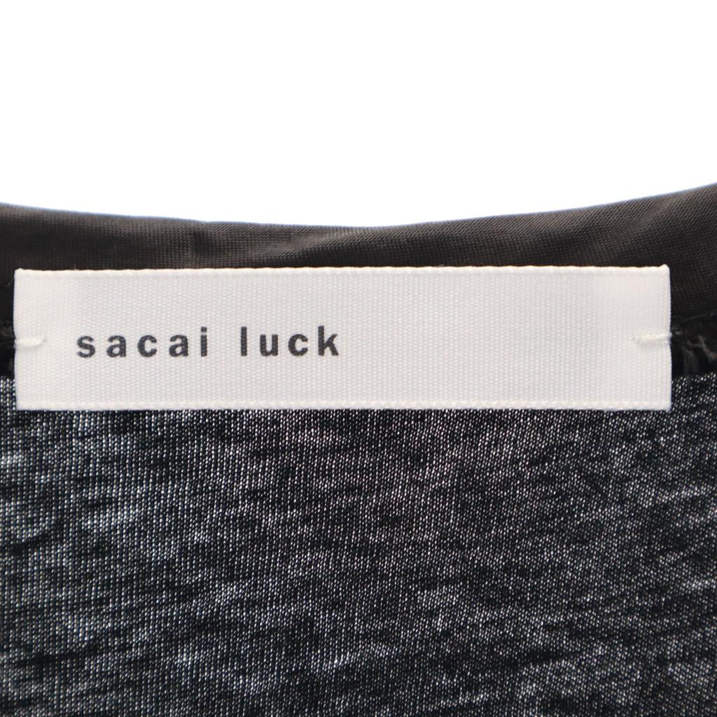 sacai luck made in Japan Short sleeve Cut 1 black Women Used