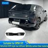 BMW XM Carbon Fiber Rear Spoiler & Deflector Set - Non-Invasive Fit