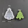Christmas Silicone Molds Gingerbread Man Reindeer Christmas Tree Durable DIY Candle Molds Handmade Soap Baking Tools