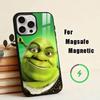 Cute S-Shrek  Phone Case For iPhone17,16,15,14,13,12,11 Plus,Pro Magnetic with Magsafe Wireless Charging
