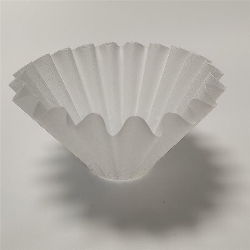 A25F-Premium Quality 100 Pcs 5 To 6 Cup Commercial For Coffee Filters Large For Coffee Filters Big& Tall For Coffee Machines