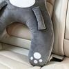 Decorative Car Interior Accessory H-Shaped Pillow for Kids, Cute Neck Pillows Seat, Sleeping Vehicle Seat Gap Filler Pillow, Plush Rest Cushion Trips