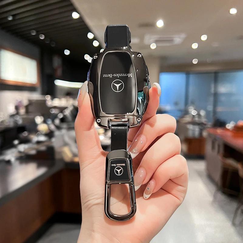 VFO1   Car Key Case Cover for Mercedes Benz A B C E G S Class GLS GLA GLK E200 E400 E63 S350 C260 C300 S400 S500 W204 W212 W176 Kering