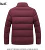 Men's Trendy Stand Collar Cotton Jacket - Thick, Warm Casual Outerwear for Winter