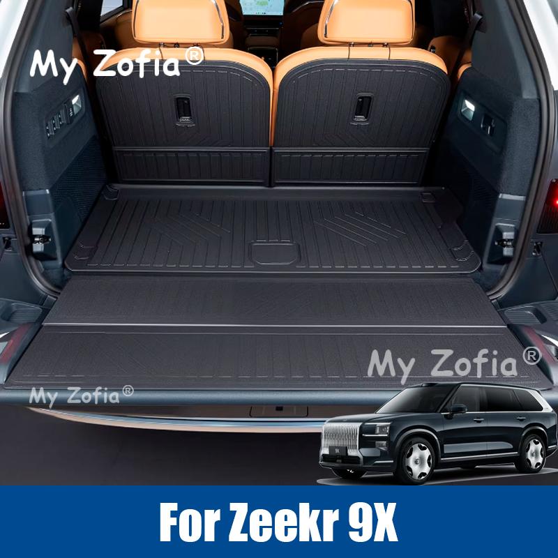 For Zeekr 9X 2025 2026 Car Floor Mat Trunk Mats TPE Floor Mats & Cargo Liner All Weather Trunk Mats Floor Liner Accessories