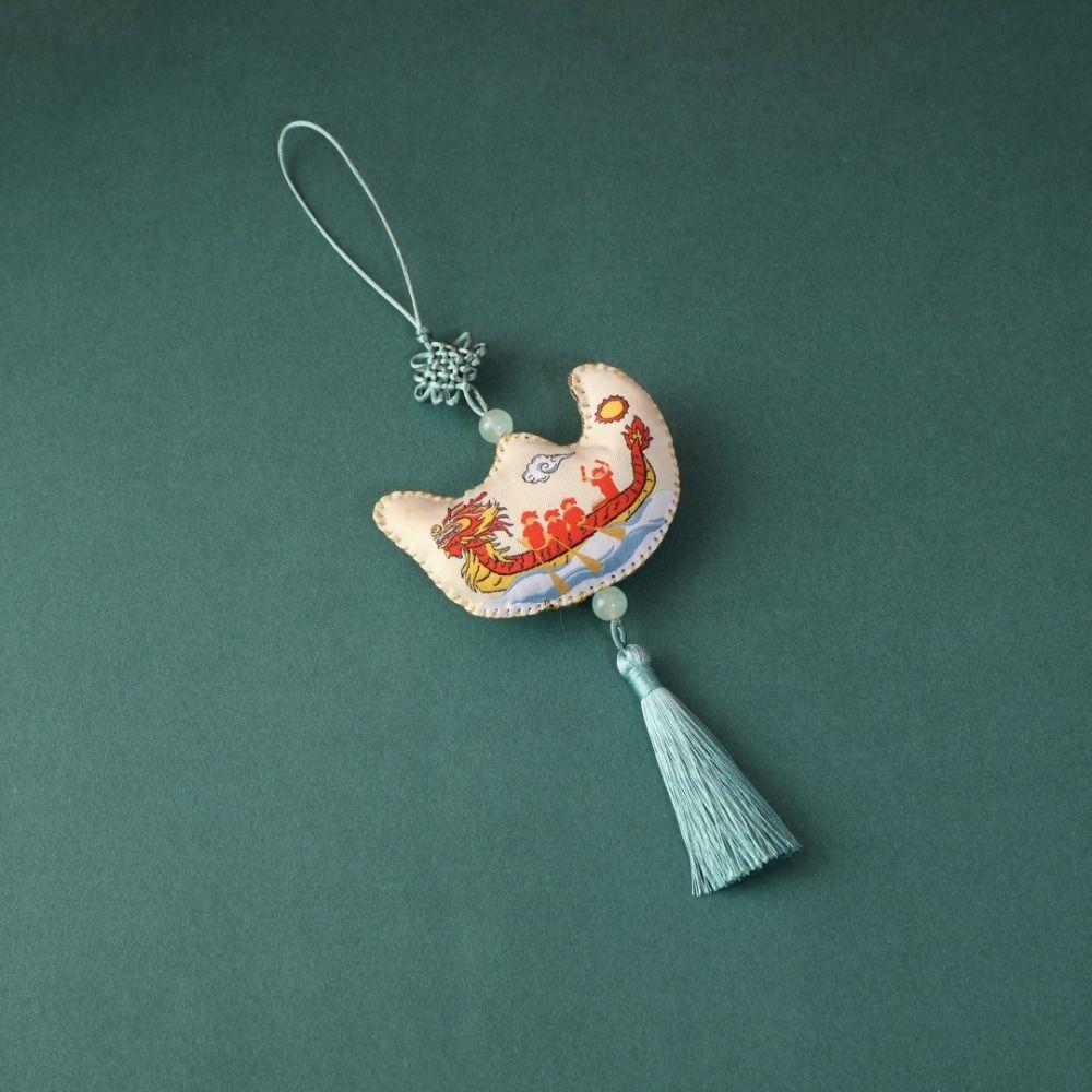 Flower Embroidery Kite Sachet Hanging Decoration Chinese Style Sachet Pedant Necklace Home Decor