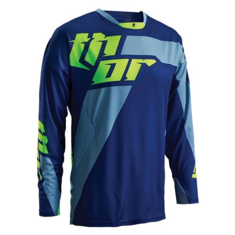 THOR Downhill Jersey Long Sleeve Quick-Dry Breathable Off-Road Motorcycle Riding Shirt Men Women Use