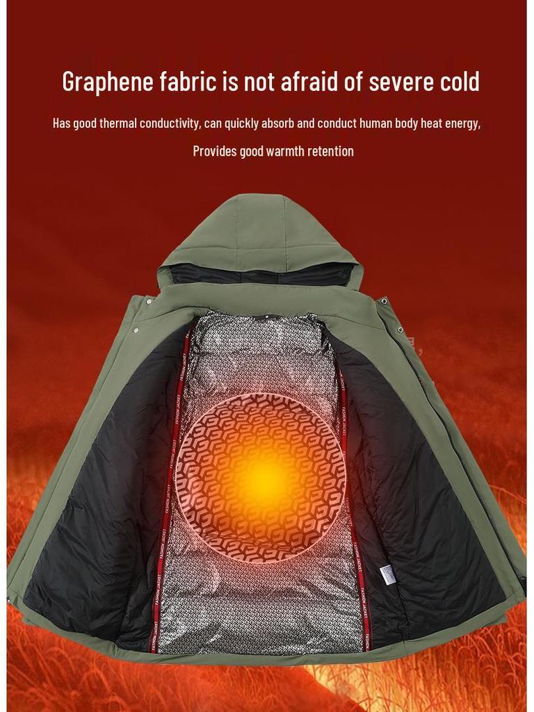 Custom Graphene-Enhanced Waterproof Breathable Lightweight Wear-Resistant Mountaineering Jacket