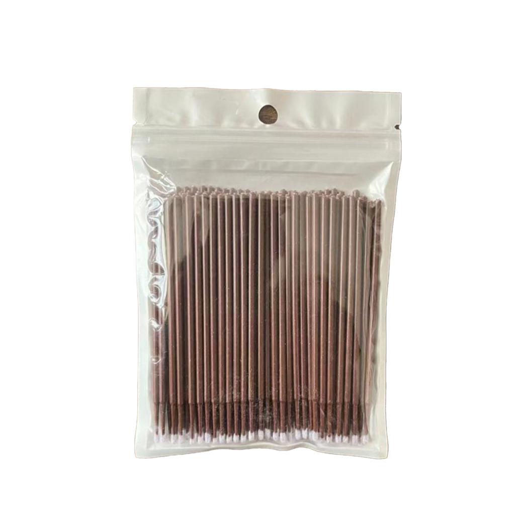 50-200 Pcs Disposable Micro Applicator Brushes For Eyelash Extensions, Mascara & Makeup, Compatible With Personal Care Multicolors