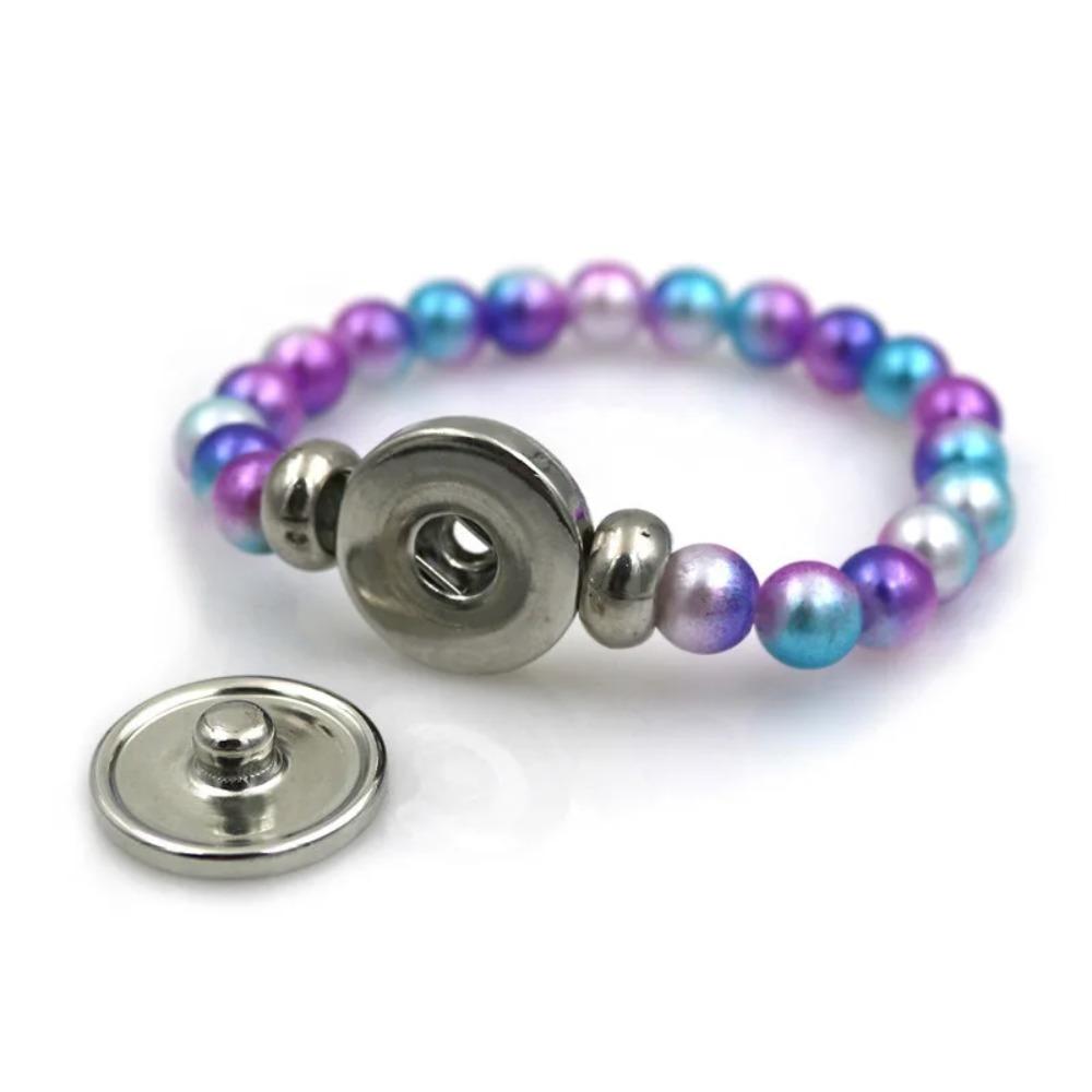 Girls Fashion KPop Demon Hunters Bracelets Beaded Wristband Cute Cartoon Figure Jewelry Accessories Women Children Sweet Gift