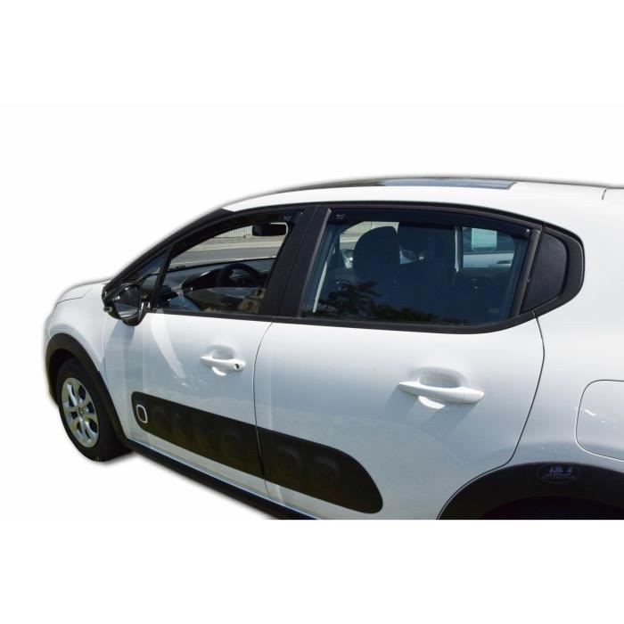 J&amp;J AUTOMOTIVE | Heko Deflecteurs d'air Déflecteurs de Vent Pour Citreon C3 3 5P. Berlina depuis 2017