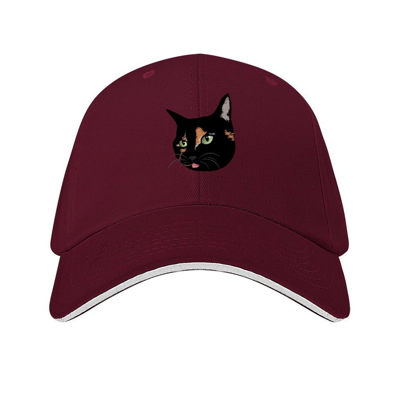Skitty Cat Baseball Cap sun caps Golf Cap Dropshipping Funny hats Hats Man Womens