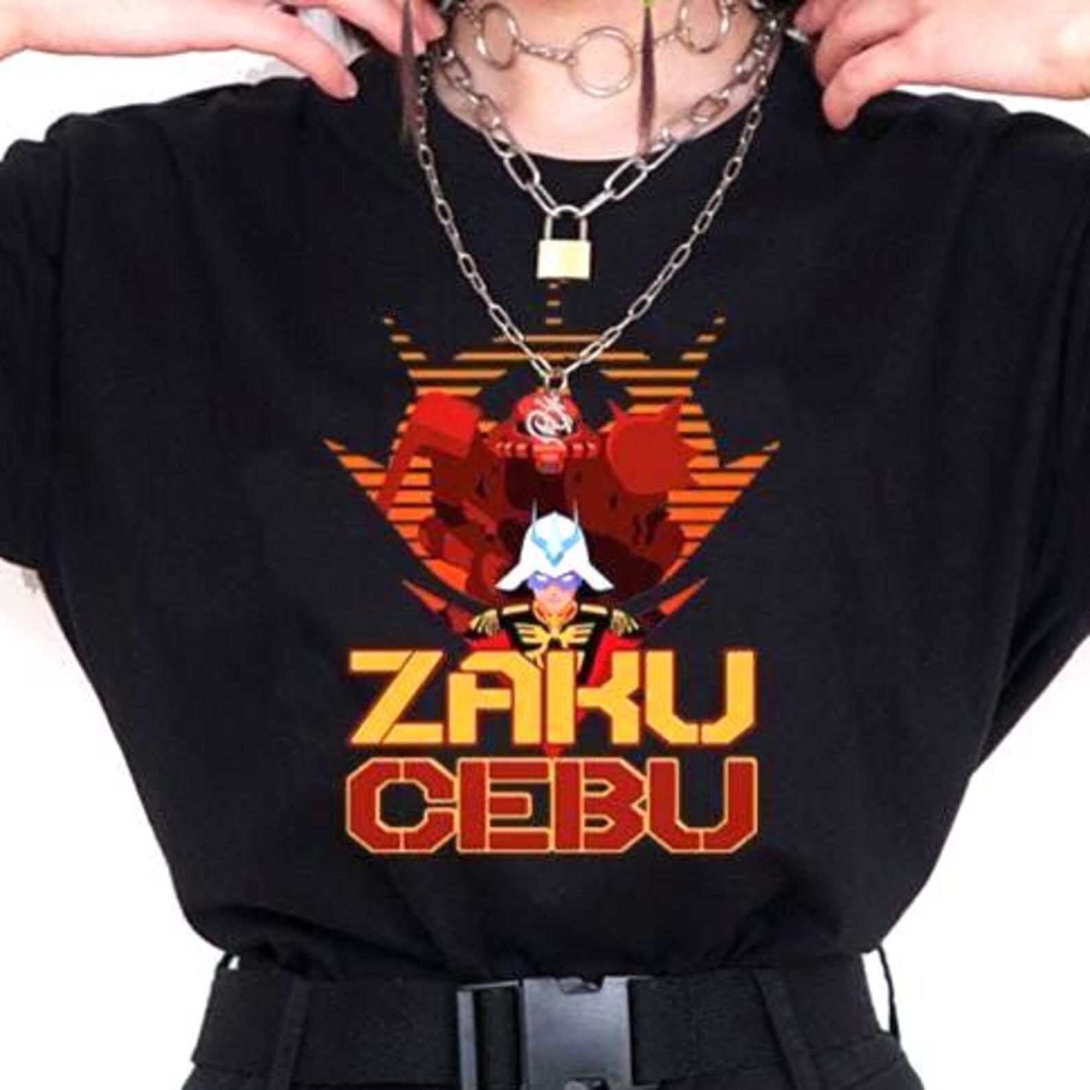 Zaku Cebu Gundam Shirt – Retro 90s Anime Tee,Mobile Suit Gundam Tshirt 2XL