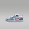Kids' Sneakers Jordan 1 Low ALT SE Denim Sequin (PS) Cobalt Bliss/White/Pink Glow