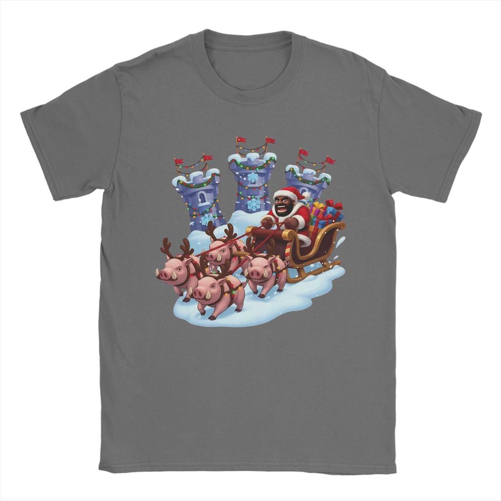 Hog Rider   T-Shirt Summer Christmas 100 Cotton T-Shirts For Men Novelty Print Tshirt Short Sleeve Classic Tops