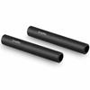 SMALLRIG 15mm Carbon Rod - 10cm 4 Inch (2 Pieces) Lightweight Unthreaded 15mm Support Rig Set Compatible with DSLR Equipment DSLR Rigs DSLR Rig - 1871