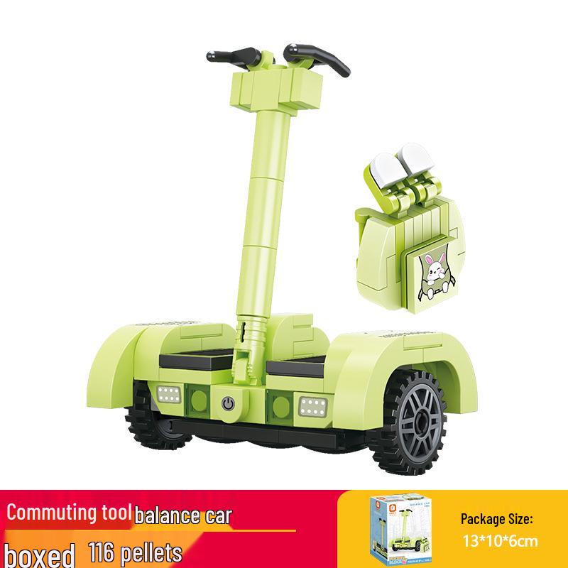 Fang Cheng Educational Building Blocks City Guard Car Puzzle Toy for Boys