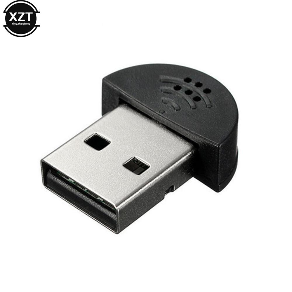 Portable Super Mini USB 2.0 Microphone Studio Speech MIC Audio Adapter For MSN Skype PC Notebook Lectures Teaching