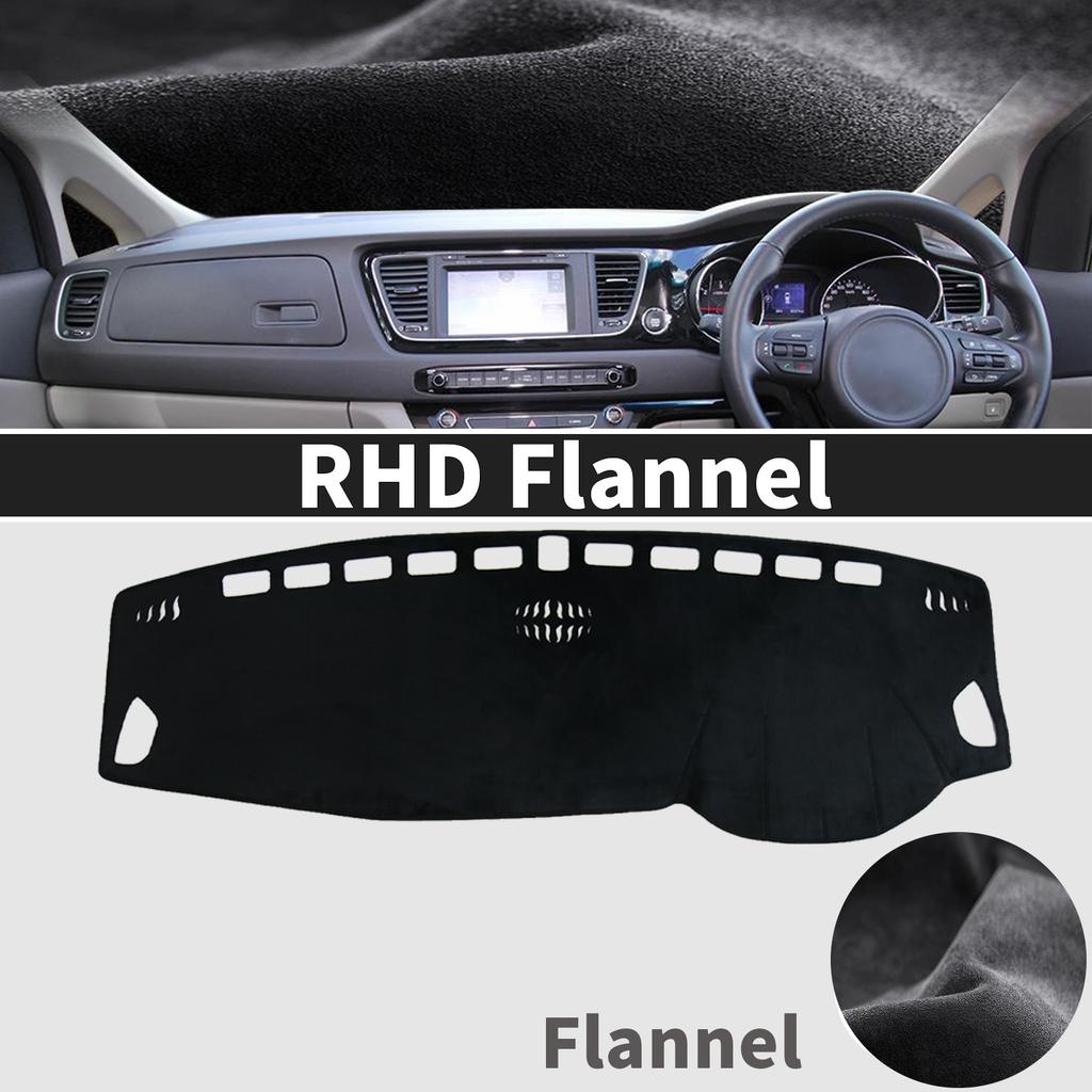 For Kia Grand Carnival Sedona YP 2015- High Quality Dashboard Cover Mat Sunshade Anti‑UV Protector Dash Pad Accessories
