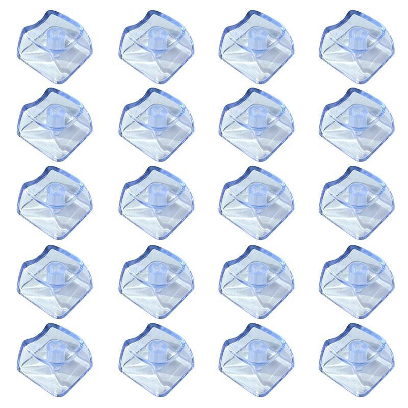 20Pcs Transparent Cute Cat Keycaps PBT 1U Blank MAO Profile for Custom Mechanical Keyboard Modification