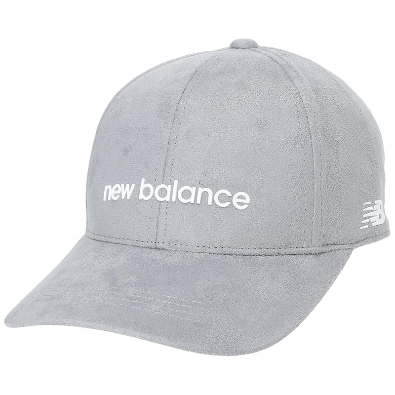 

[New Balance] golf cap (Faux suede size adjustable) / unisex 012-4287005 023_gray FR