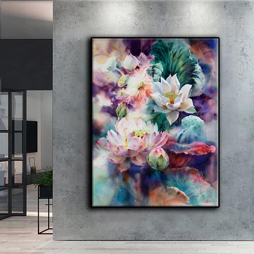 Cross Stitch Kit DIY Diamond Embroidery Flowers Diamond Painting Home Decor