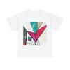 Contemporary Abstract Art T Shirt Unisex Adult Vibrant Bold Modern Expressionism