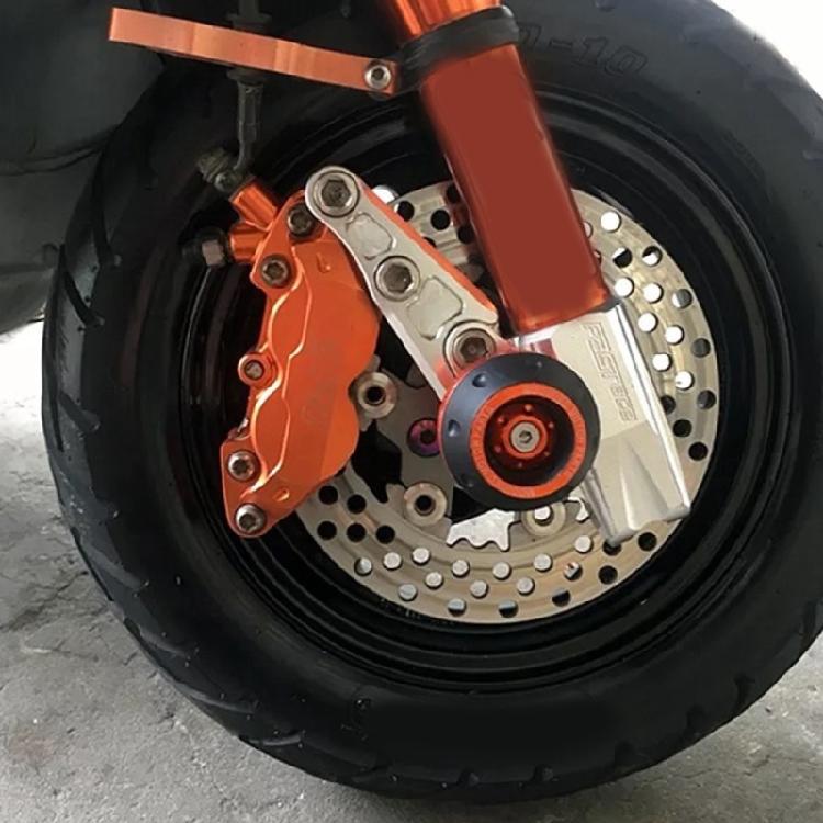 Ochraniacz koła motocykla Ochrona przed upadkiem motocykla Podkładka ochronna koła skutera Suwak ramy przedniego widelca
