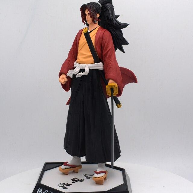 32cm Demon Slayer Kisatsutai Anime Figure Kokushibo Tsugikuni Yoriichi Daki Giyuutarou Action Figure Collection Model Doll Toy