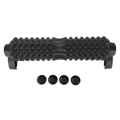 Roller Muscle Relaxation Support Foam Roller Triangle Design for Deep Tissue Relax Durable PVC Material Black