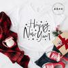 Hello 2026 Happy New Year Crew T-shirt Men's Women Shirts Clothes Casual Fashion Hip Hop Streetwear Tshirt GoodBye 2025 Outfit