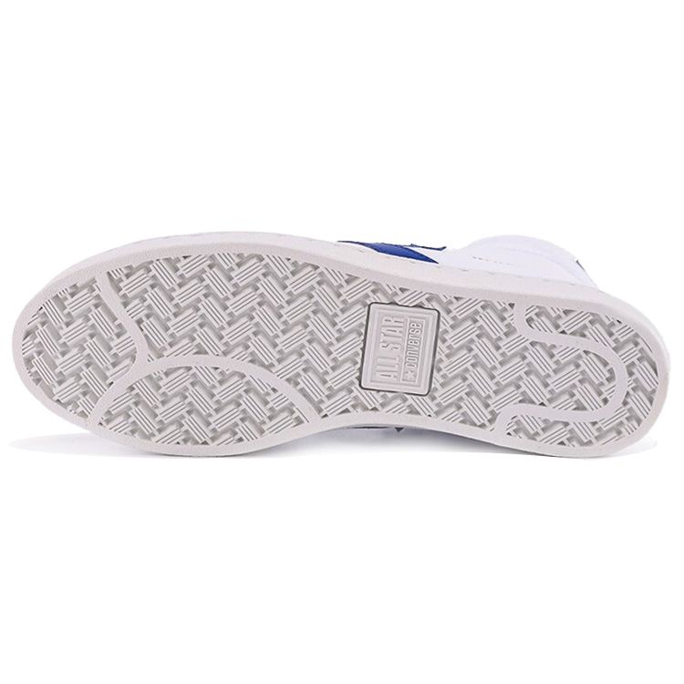 Converse Cons Pro Leather Round Toe Lace-Up Synthetic Leather Shock Absorption High-Top Retro Basketball Shoes Unisex Sneaker White Light-Blue 170359C