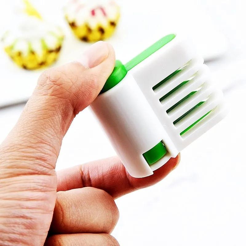 

2 шт., ровный инструмент для нарезки торта, выравниватель, резак для хлеба, кухонные принадлежности для выпечки зелёный