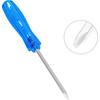 10PCS Mini Phillips Screwdriver, 2mm Cross Head with Blue Non-slip Handle for Small Appliances, 2.56"(65mm) Total Length, Non-magnetic