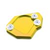 CNC Billet Aluminum Kickstand Foot Plate Side Stand Pad for BMW F650GS 07-14