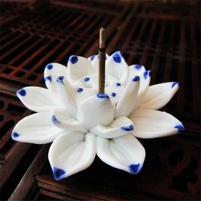 Heimdekoration Kreative Geschenke Lotus Räucherstäbchen Keramik Sandelholzofen Zuhause Teehaus Bürodekor Aromatherapieofen