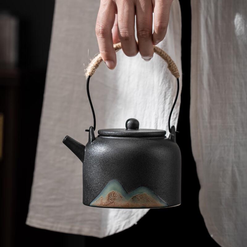 Sushis Retro Kung Fu Ceramic Teapot