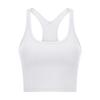 Original I-Shaped Yoga Vest Female with Chest Pad Beauty Back Exercise Underwear Female Bubble Wrap Running Fitness Bra Can Be Outwear