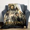 1pc The Lord of the Rings Flannel Throw Blanket - HD Printed Lightweight Soft Warm All-Season Blanket for Sofa, Bed, Travel070