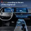 TPU Interior Film for KIA EV6   2024 Car Clear Stickers Center Console Screen Dashboard Gear Door Windows Panel Decal
