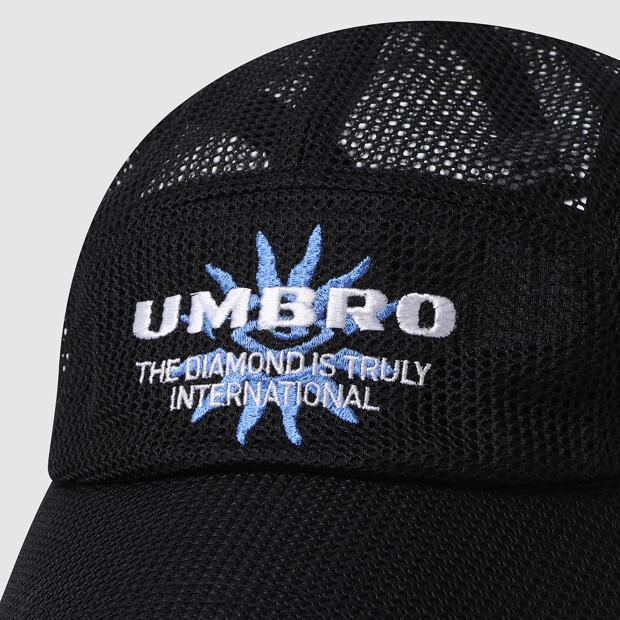 UMBRO Mesh Camp Cap Black Ur323Ccp82
