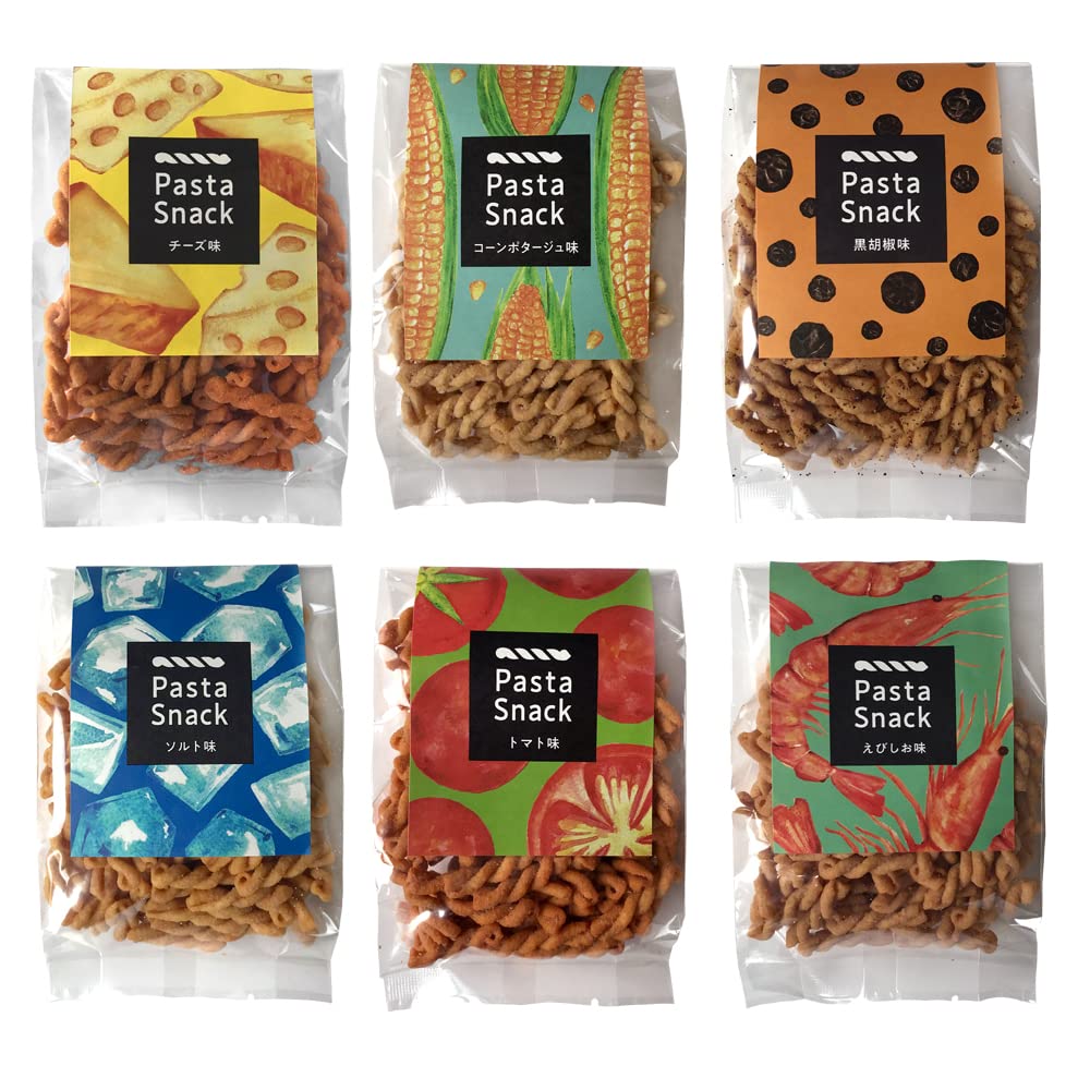 

Sanshu Souhonpo Cerise Pasta Home Set Classic Snacks, Use, 6-Pack (6 Flavors)