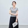 IEF 2026 Spring/Summer Elegant Slim-Fit Knit Top