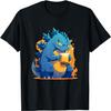 T-shirt Kaiju Japonais Drôle et Joyeux Buvant du Thé Boba