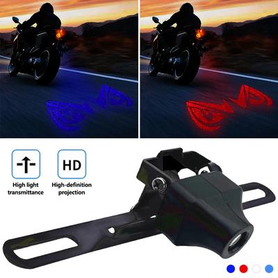 12V Motorcycle Devil Eye Light LED Underbody Light Projector Lamp LED Brake Taillights Motorcycle Decorative Accessories